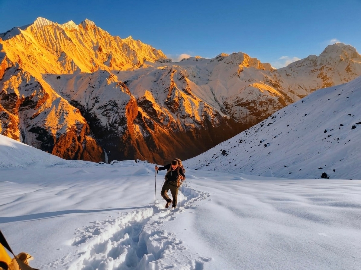 The Ganja La Pass Trek