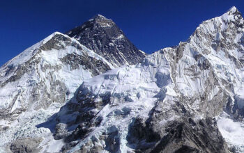 Mount-Everest-seen-during-Everest-base-camp-trek Mt. Everest seen during Everest base camp trek