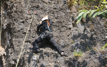 Rock climbing in Nepal II