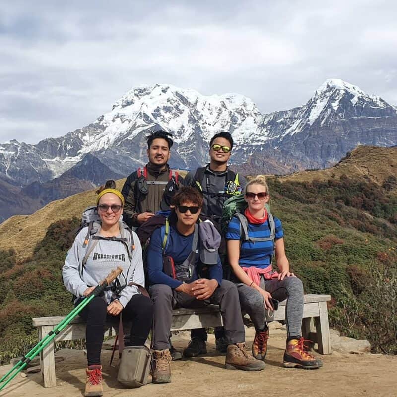 mardi himal trek Mardi Himal trek